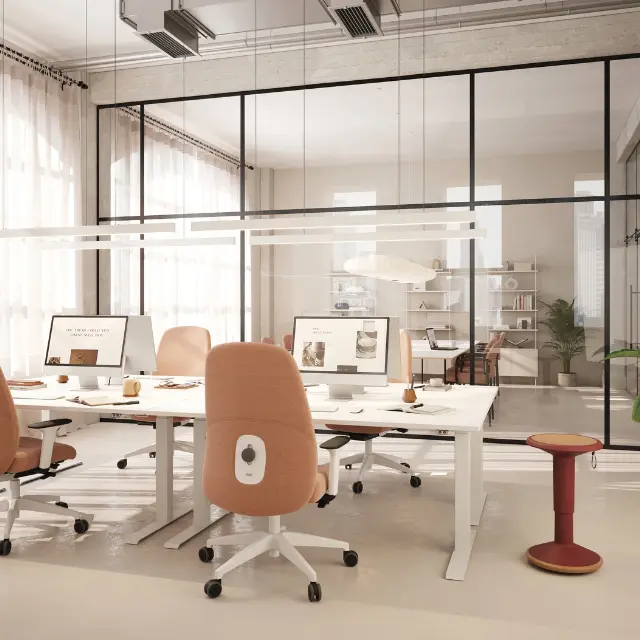 ergonomische bureaustoel voor comfort en rugsteun