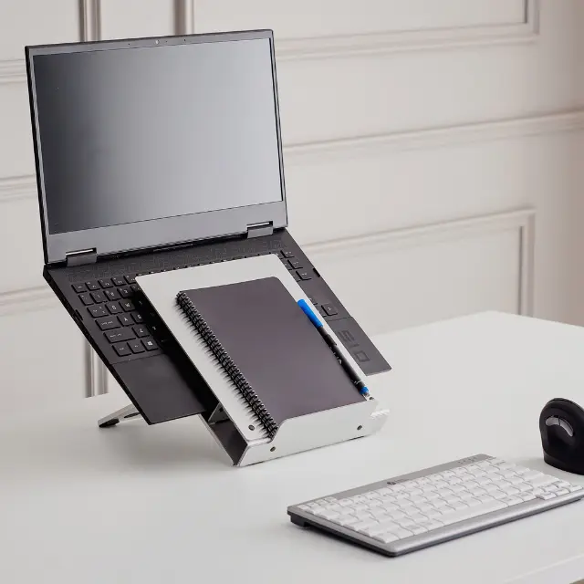 verstelbare laptophouder voor betere werkhouding